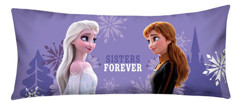 Almohada Súper Jumbo Frozen Reinos - Providencia Color Lavanda