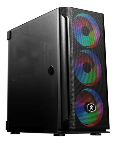 Imagem 1 de 9 de Gabinete Gamer Eg812 / Mesh (coolers Incluso) Evolut Pro