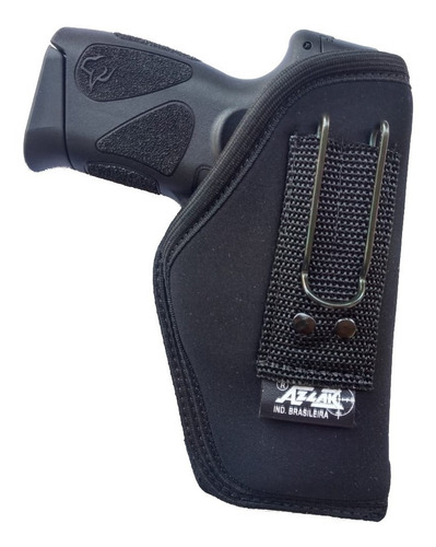 Coldre Neoprene Velado Azlak Para Pistola Taurus G3 Toro 