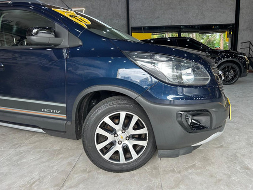 Chevrolet Spin ACTIV 1.8 8V Econo. Flex 5p Automatico 2017 Completo Couro Midia