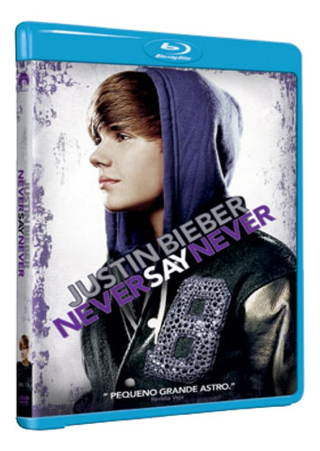 Blu-ray - Justin Bieber - Never Say Never - Lacrado !!