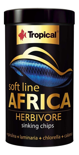 Alimento Tropical Soft Line Africa Herbivore M 130g  Ciclido