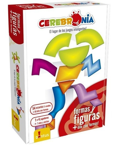 Juego De Cartas Cerebronia Formas Y Figuras Bontus