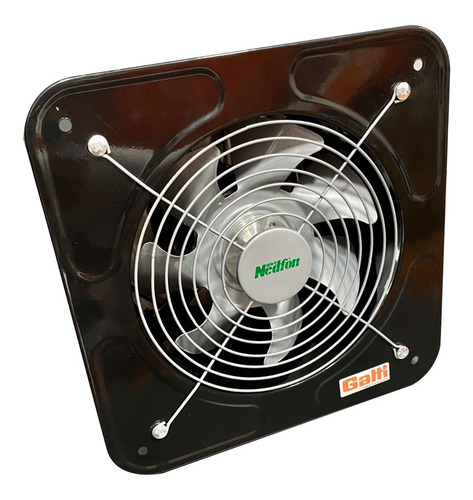 Imagen 2 de 10 de Extractor Semi Industrial 25 Cm Baño/cocina Para Pared Impo.