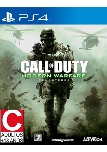 Remasterización Call Of Duty Modern Warfare Ps4
