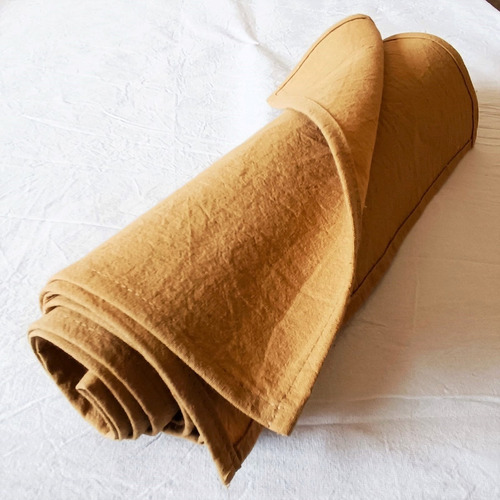 Imagen 1 de 8 de Manta Cubre Sillon Pie De Cama Tusor Rustica Deco 200x140 Cm