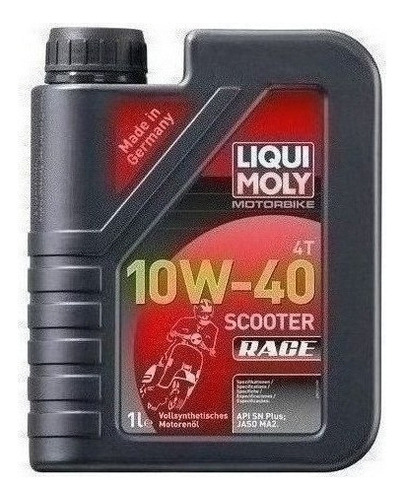 Liqui Moly Aceite Scooter 10w40 100% Sintetico Moto