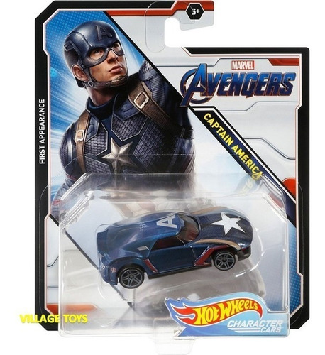 Hot Wheels First Apparance Captain America Comics