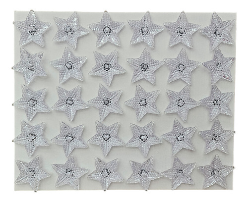 Luces Navideñas Led Forma De Estrellas 30leds 3.3mts