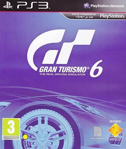 MINT DISC! Gran Turismo 6 PS3 (Sony PlayStation 3, 2013) Case & Disc  Game Tested 711719208280