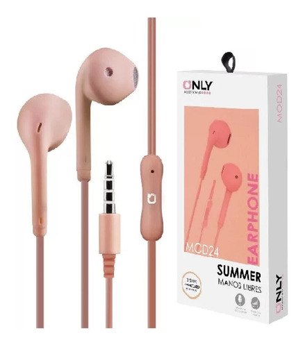 Auriculares Audifonos Manos Libres Only Summer Mod 24