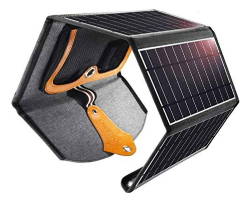 Cargador Solar Plegable, 22w Panel Solar Portatil Mini