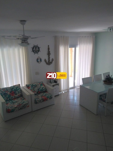 Imagem 9 de 15 de Villaggio Terrazza - Peruíbe- Tripex Em Condomínio Fechado De Frente Para O Mar - Ac 156 M²-4 Dorms, Ampla Sala, Cozinha Americana, 4wc, 2 Vgs. - Ca09504 - 69566306
