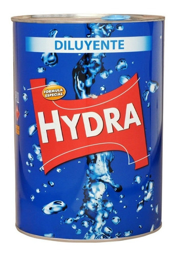 Hydra Diluyente Nro 25 X4 Lt Pint Piletas Y Esmalte Sec. Rap