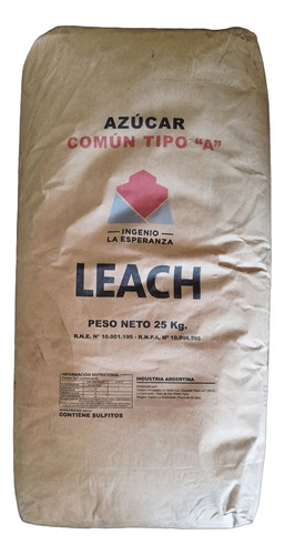 Azúcar En Saco 25 Kilos