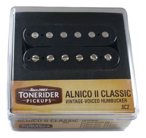 Ac2 Alnico Ii Classic Bridge Humbucker - Negro