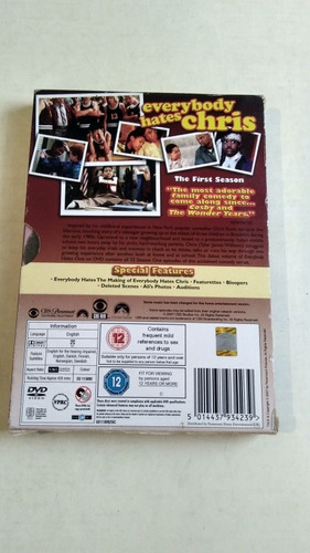 Dvd Todo Mundo Odeia Chris Primeira Temporada Importado (Usado)