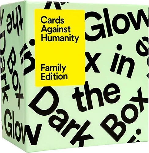 Cards Against Humanity Family Edition: Glow In The Dark Box