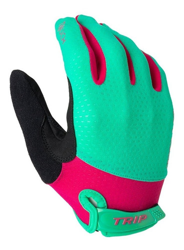 Guantes Largos Trip Blue/pink