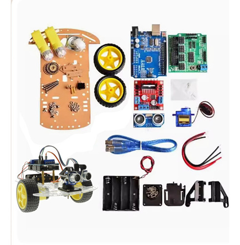 Kit Completo Robot Inteligente 3wd Compatible Con Arduino