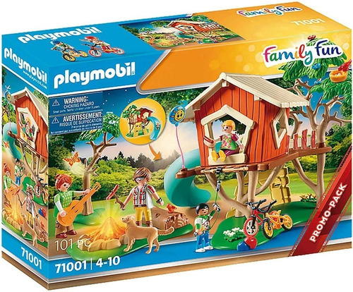 Playmobil - Aventura Na Casa Da Árvore - Family Fun 71001 Quantidade De Peças 101