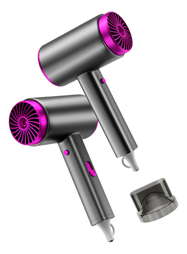 Prettrans Secador De Pelo Con Difusor, Potente Secador De Se