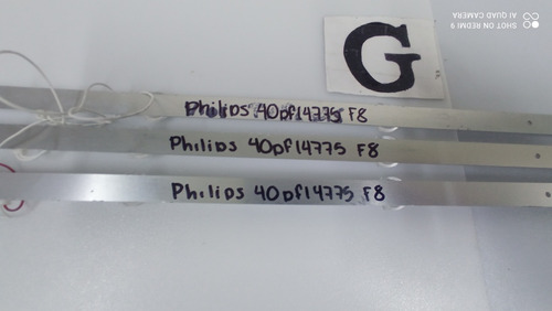 Jl D40071330 002gs 3 Tiras De 7 Leds Philips 40pfl4775 F8 (Usado)
