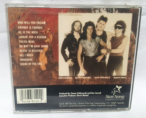 Cd White Cross Nineteen Eighty Seven