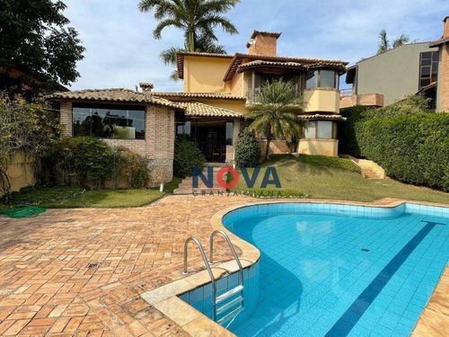 Imagem 1 de 30 de Casa Com 3 Suítes Para Alugar, 402 M² Por R$ 7.000/mês - Nova Higienópolis - Jandira/sp - Ca2091