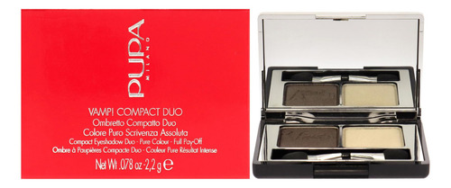 Pupa Milano Pupa Milano Vamp! Compact Duo Eyeshadow - For Pu