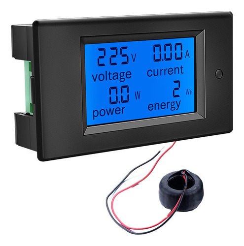 Medidor Voltaje Dc Corriente Y Energia 100v 100a Limex 220v