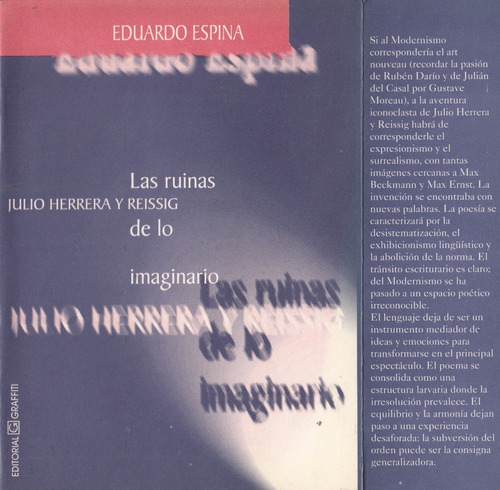 Eduardo Espina Herrera Y Reissig Las Ruinas De Lo Imaginario