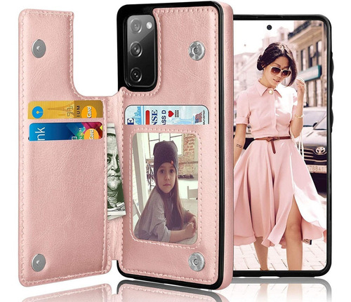 Funda Tipo Cartera Para Samsung S20 Fe 5g / S20 Fan Edition