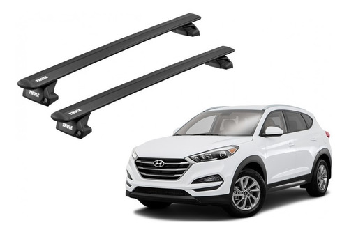 Barras Thule Hyundai Tucson 15-21 Ra / Wing Evo Black