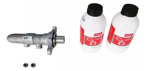 Kit Cilindro Mestre Freio Com Abs E 2 Fluidos Freio Fluence