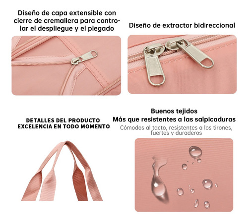 Maleta Plegable Ultraligera De Nylon Impermeable Resistente
