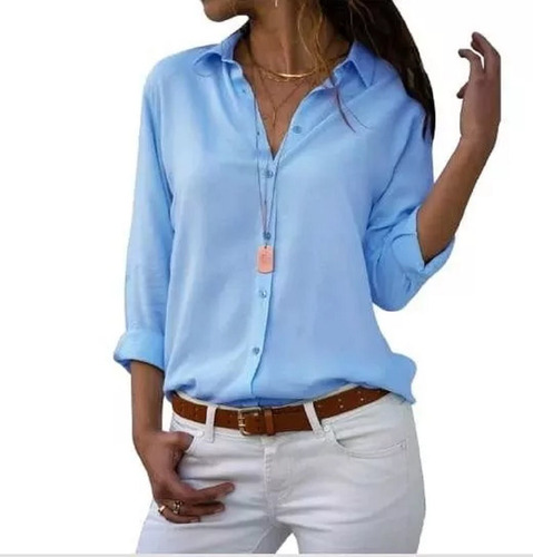 Imagem 2 de 10 de Kit 3 Camisas Feminina Barata Varias Cores Frete Grátis