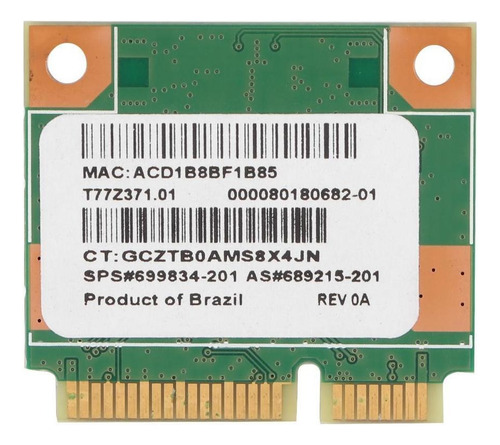 Rt3290 Wi-fi Tarjeta De Red Inalámbrica 150mbps Para Mini P