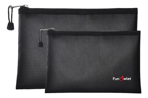 Bolsas Para Documentos Funowlet, Ignífugas, 2 Piezas