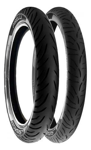 Par Pneu 275-18 + 90-90-18 Super City Sem Câmara Pirelli
