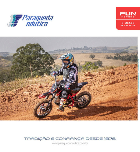 Imagem 7 de 14 de _ Mini Moto Fun Motors Laminha 100cc