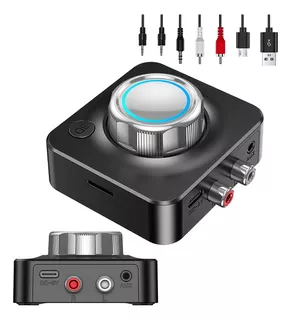 Bluetooth 5.0 Receptor Audio Stereo 3d Con Toma Aux De 3.5mm