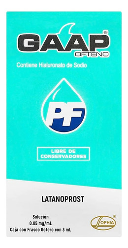 Gaap Pf Ofteno Gotas X 3 Ml Solucion
