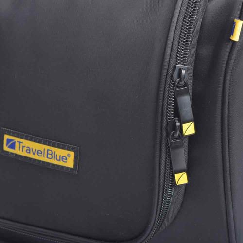 Imagen 4 de 4 de Combo Organizadores Neceser Para Viaje Equipaje Travel Blue Color Negro