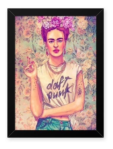 Quadro Frida Punk 23x33cm