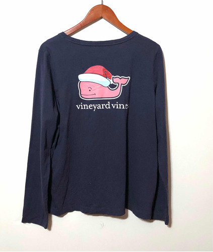 Playera Vineyard Vines Manga Larga Talla Xl Juvenil Reducida