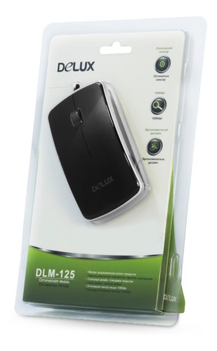 Delux Mouse Dlm-125 Conexion Usb + Ps/2  Original **oferta**