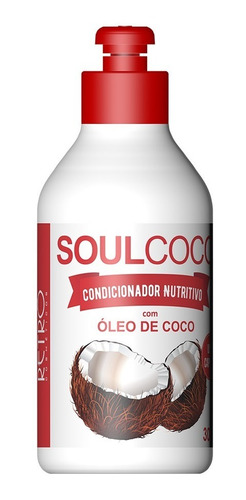 Condicionador Nutritivo Soul Coco Retrô Cosméticos 300ml