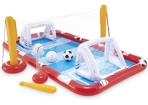 Alberca Inflable Infantil Juegos Deporte Futbol 57147 Intex