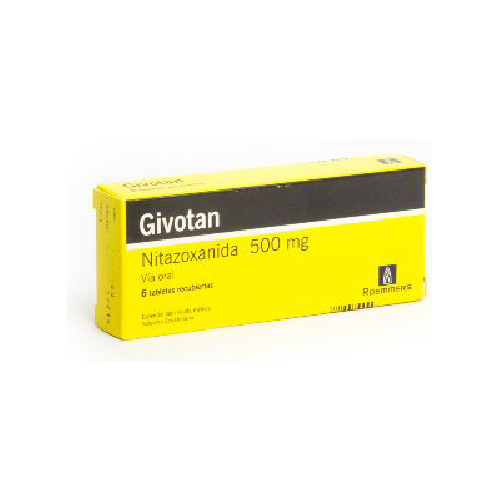 Givotan 500mg 6tabletas